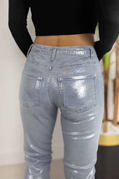 476 CZ VARAKLI POWER LİKRA JEAN PANTOLON