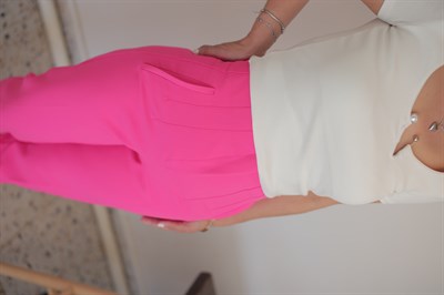 5113 FLATOLU HAVUÇ KESİM ZR PANTOLON