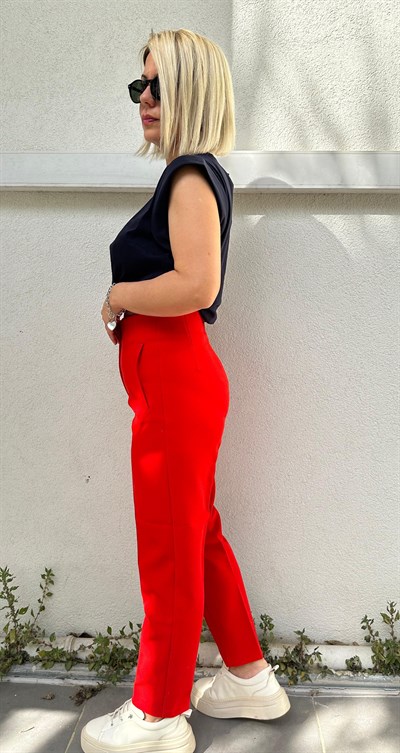 5113 FLATOLU HAVUÇ KESİM ZR PANTOLON