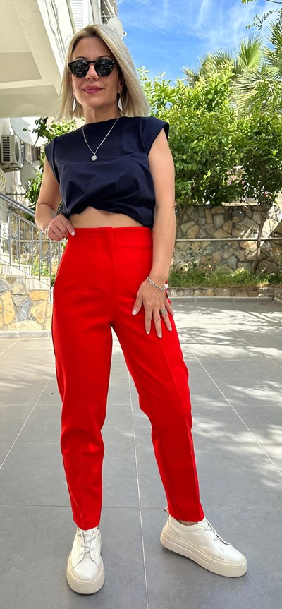 5113 FLATOLU HAVUÇ KESİM ZR PANTOLON