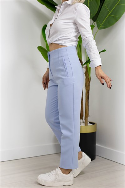 5113 HAVUÇ KESİM FLATOLU BASİC PANTOLON