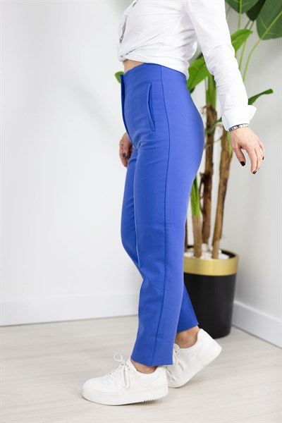 5113 HAVUÇ KESİM FLATOLU BASİC PANTOLON