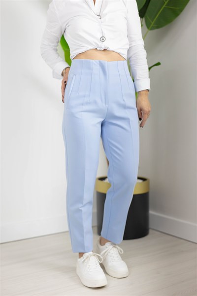 5113 HAVUÇ KESİM FLATOLU BASİC PANTOLON