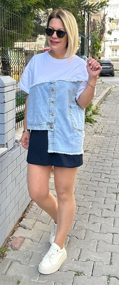 5737 VEREV JEAN GARNİ TSHİRT