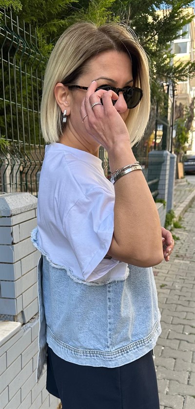 5737 VEREV JEAN GARNİ TSHİRT
