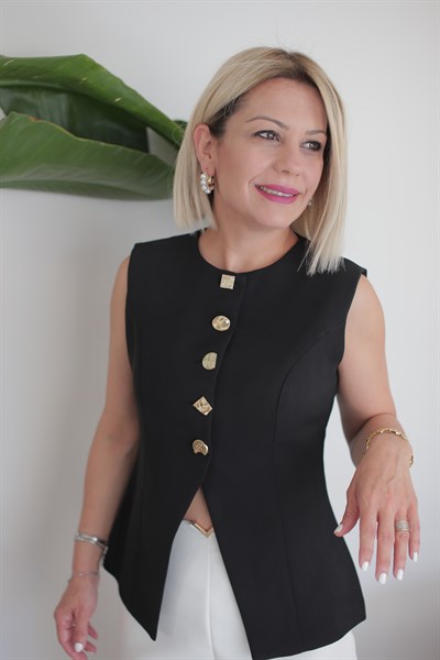 6067 BİS YAKA ÜÇGEN BEL YELEK
