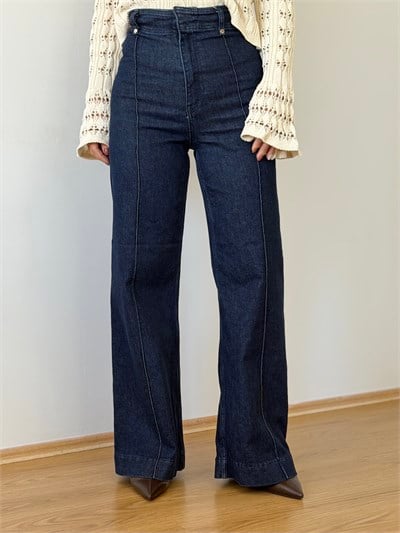 6689 Çimalı, Wide Leg Jean Pantolon