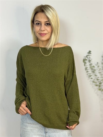 701 Kayık Yaka, Brumer Merserize Triko