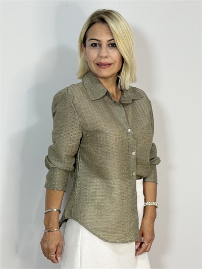 709 Şifon Dokulu, Pamuk Gömlek