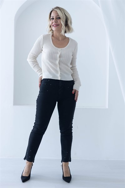 7394 ELİS PAÇA VE CEP TAŞ DETAY JEAN PANTOLON