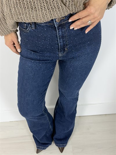 7578 TAŞLI, FLARE, PALAZZO JEAN PANTOLON