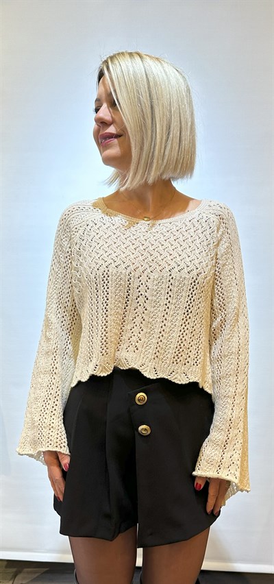 8060 DESENLİ CROP MERSERİZE