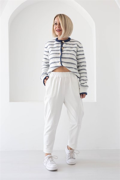 9019 DİKİŞ DETAY 2 İPLİK JOGGER PANTOLON