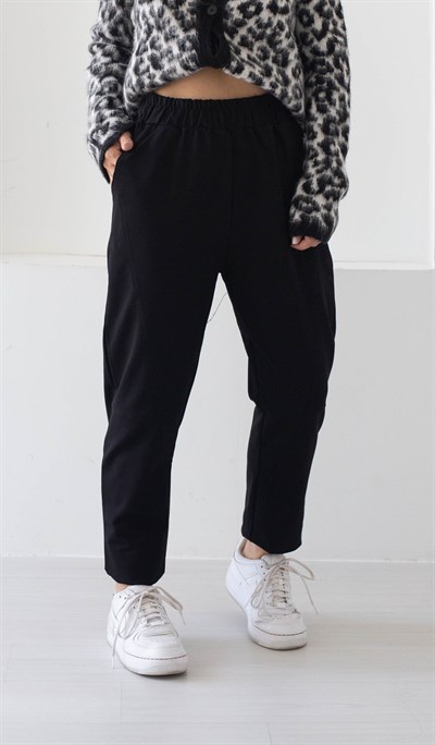 9019 DİKİŞ DETAY 2 İPLİK JOGGER PANTOLON