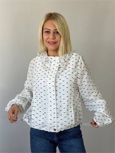 9040 Kapüşonlu, Yağmurluk Ceket
