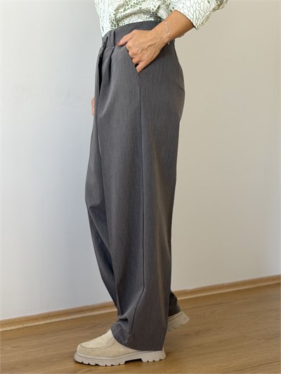 9126 Pilise Kapama, Baggy, Kumaş Pantolon