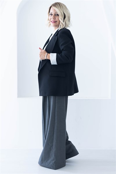 9134 KOL KATLI RAHAT KALIP BLAZER CEKET