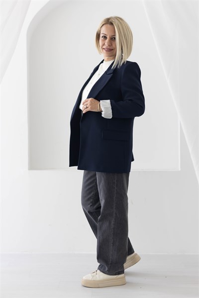 9134 KOL KATLI RAHAT KALIP BLAZER CEKET