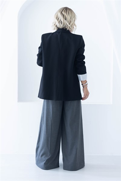 9134 KOL KATLI RAHAT KALIP BLAZER CEKET