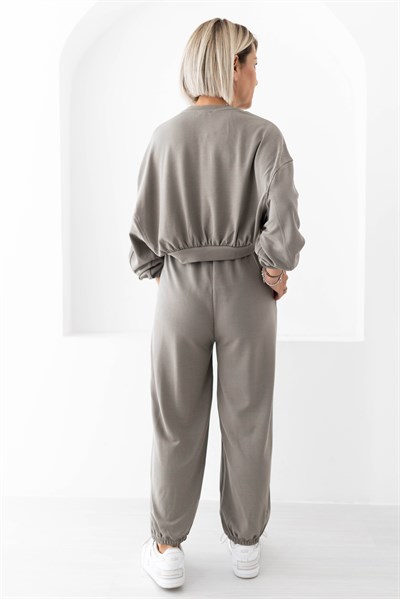 915 MODAL PAÇA LASTİKLİ EŞOFMAN SWEAT TAKIM