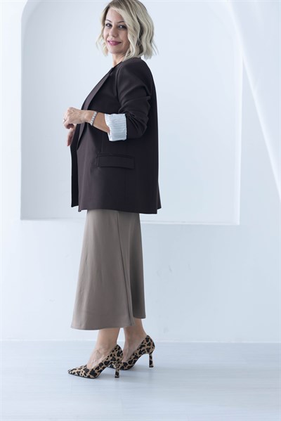 9300 PLV KOL KATLI, ÇİZGİ ASTAR, RAHAT KALIP, BLAZER CEKET