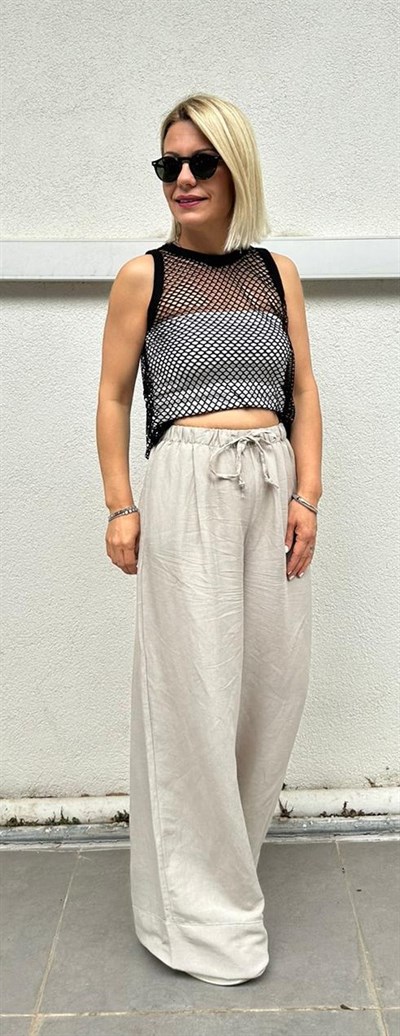 983 BEL LASTİKLİ BEACH PANTOLON
