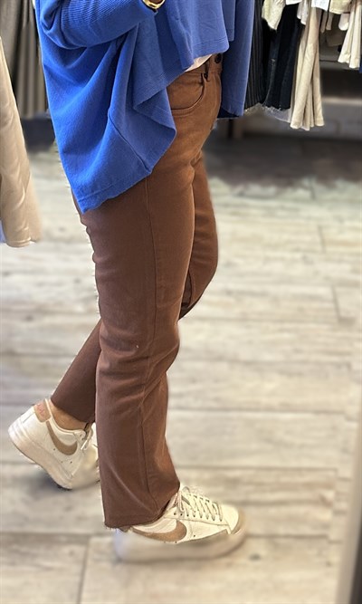 KESİK PAÇA JEAN PANTOLON