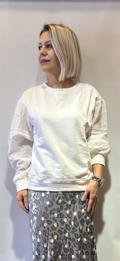 KOL APLİKELİ SWEAT RST