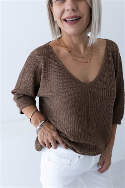 V YAKA TRUVAKAR KOL PAMUK MERSERİZE