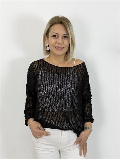 ZR 102 Premium Seri, Uzun Kol, File Merseriz Bluz