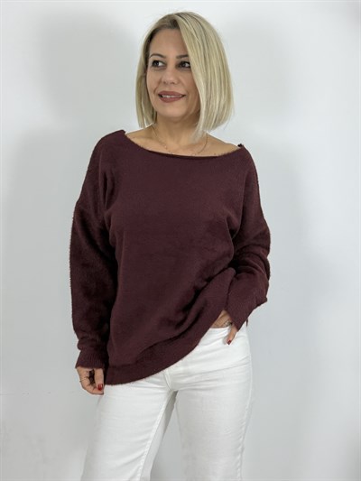 ZR83 KAYIK YAKA ANGORA TRİKO