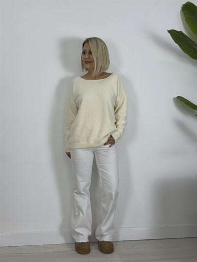 ZR83 KAYIK YAKA ANGORA TRİKO