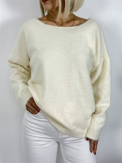 ZR83 KAYIK YAKA ANGORA TRİKO