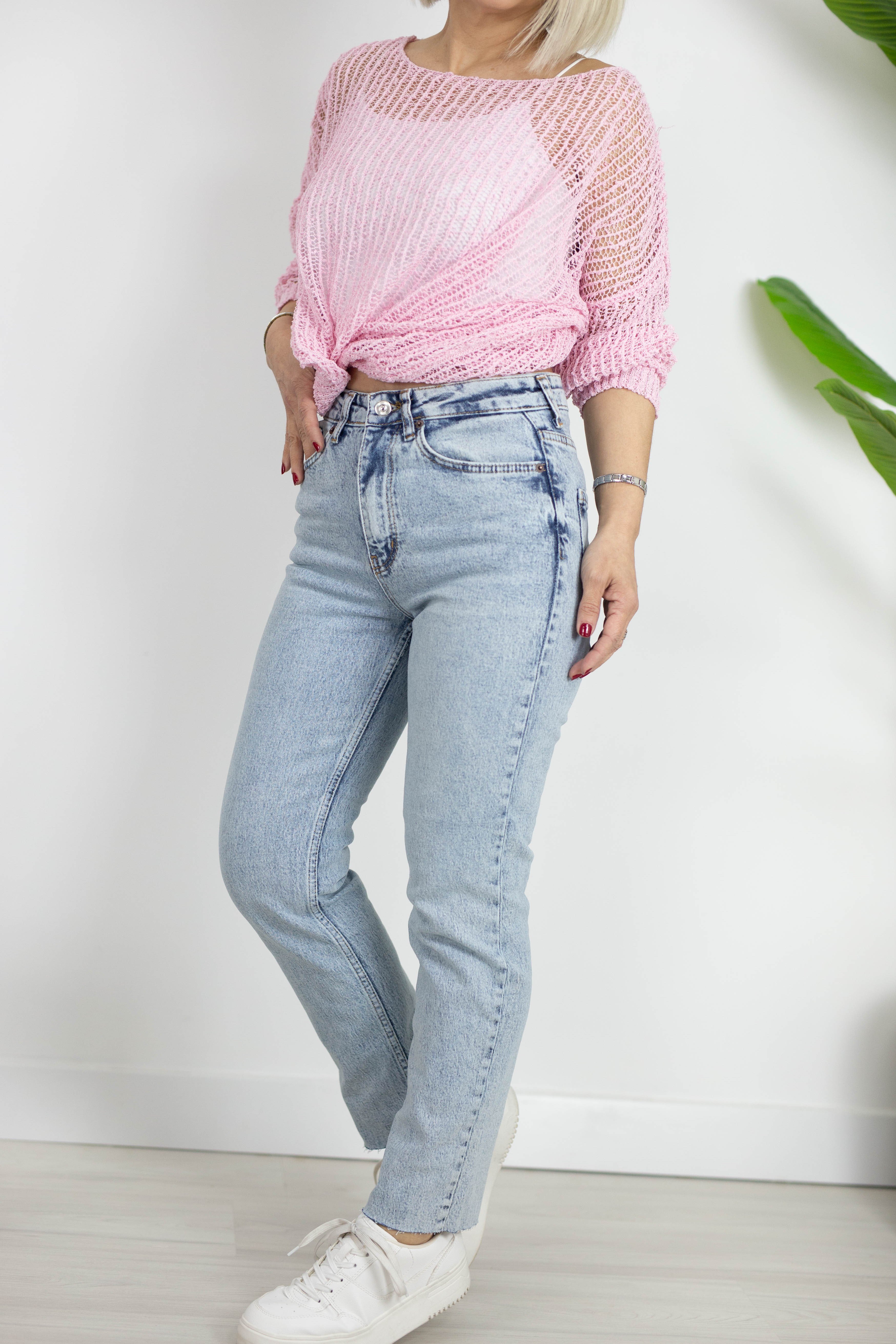 2402 BOYFİT, KESİK PAÇA JEAN