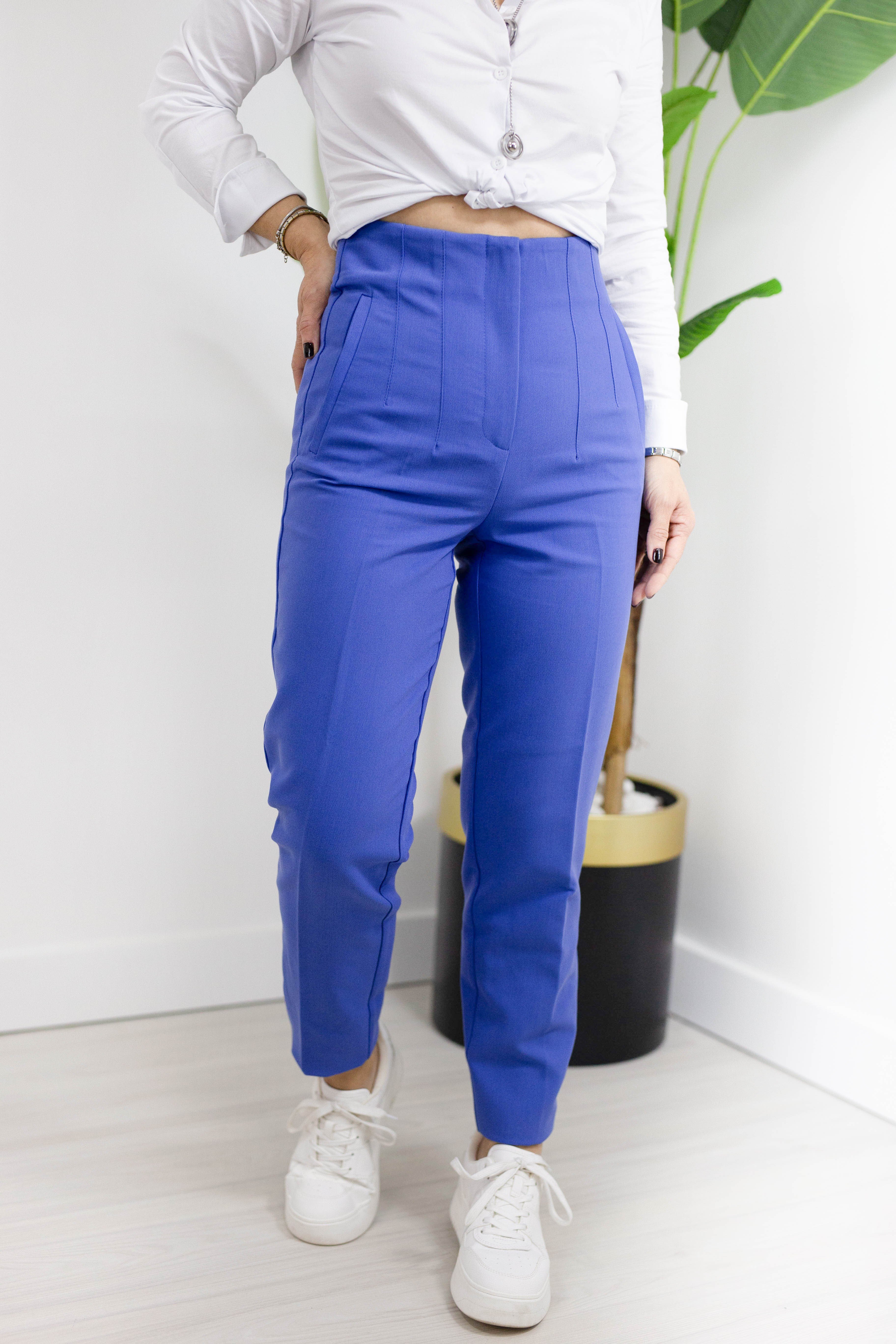 5113 HAVUÇ KESİM FLATOLU BASİC PANTOLON