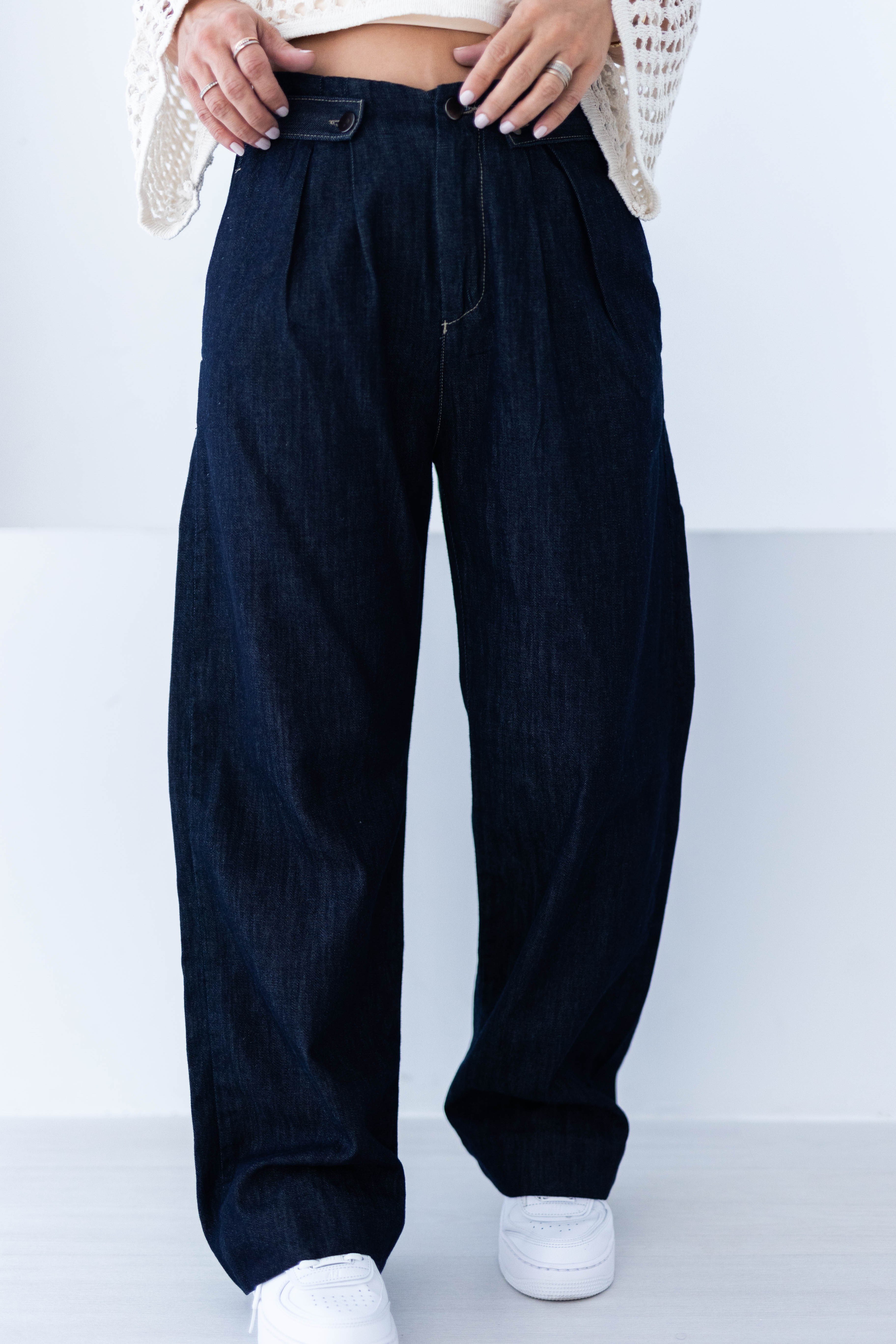 5355 BEL DETAY PALAZZO JEAN PANTOLON