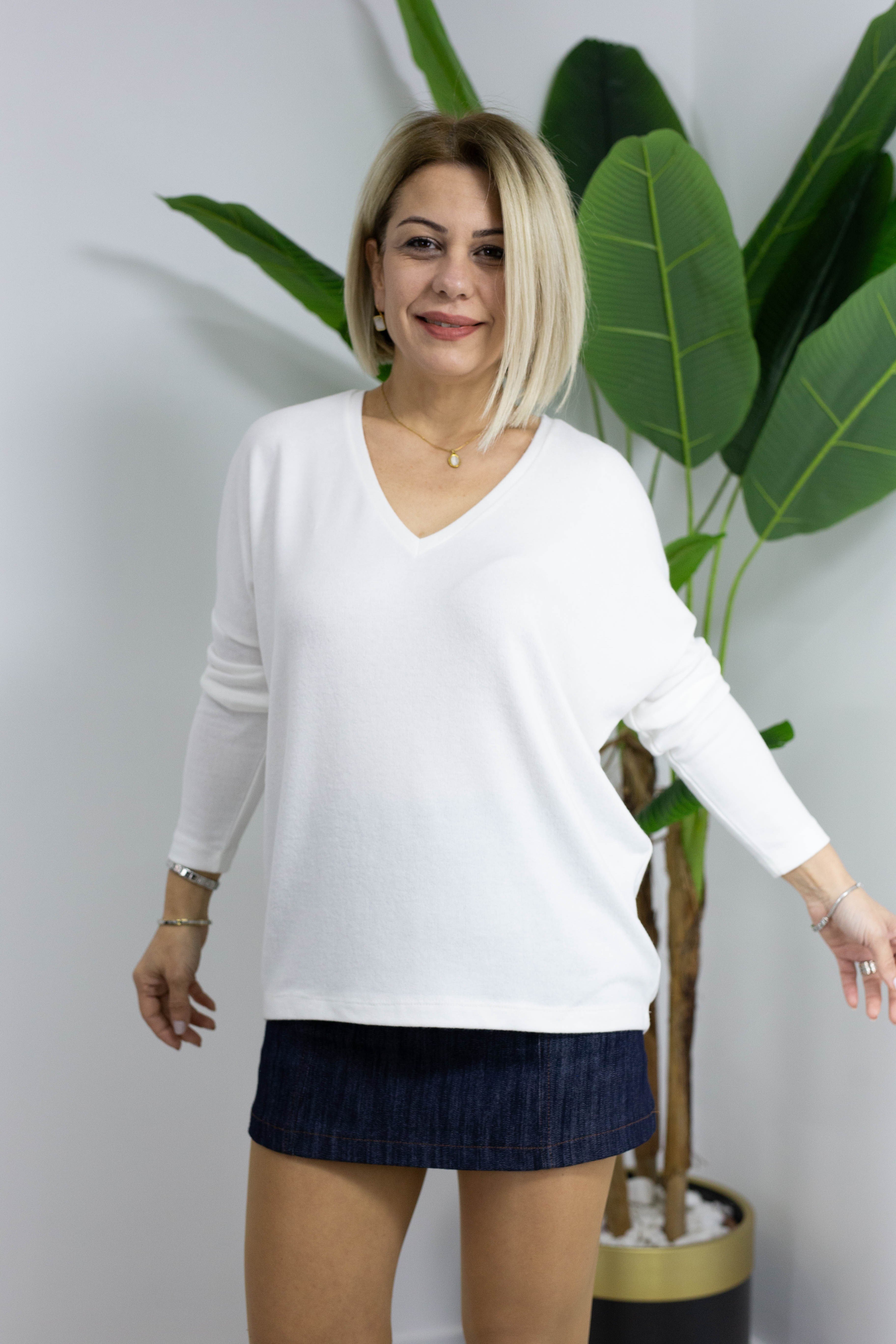 7590 YARASA KOL, YUMOŞ BLUZ