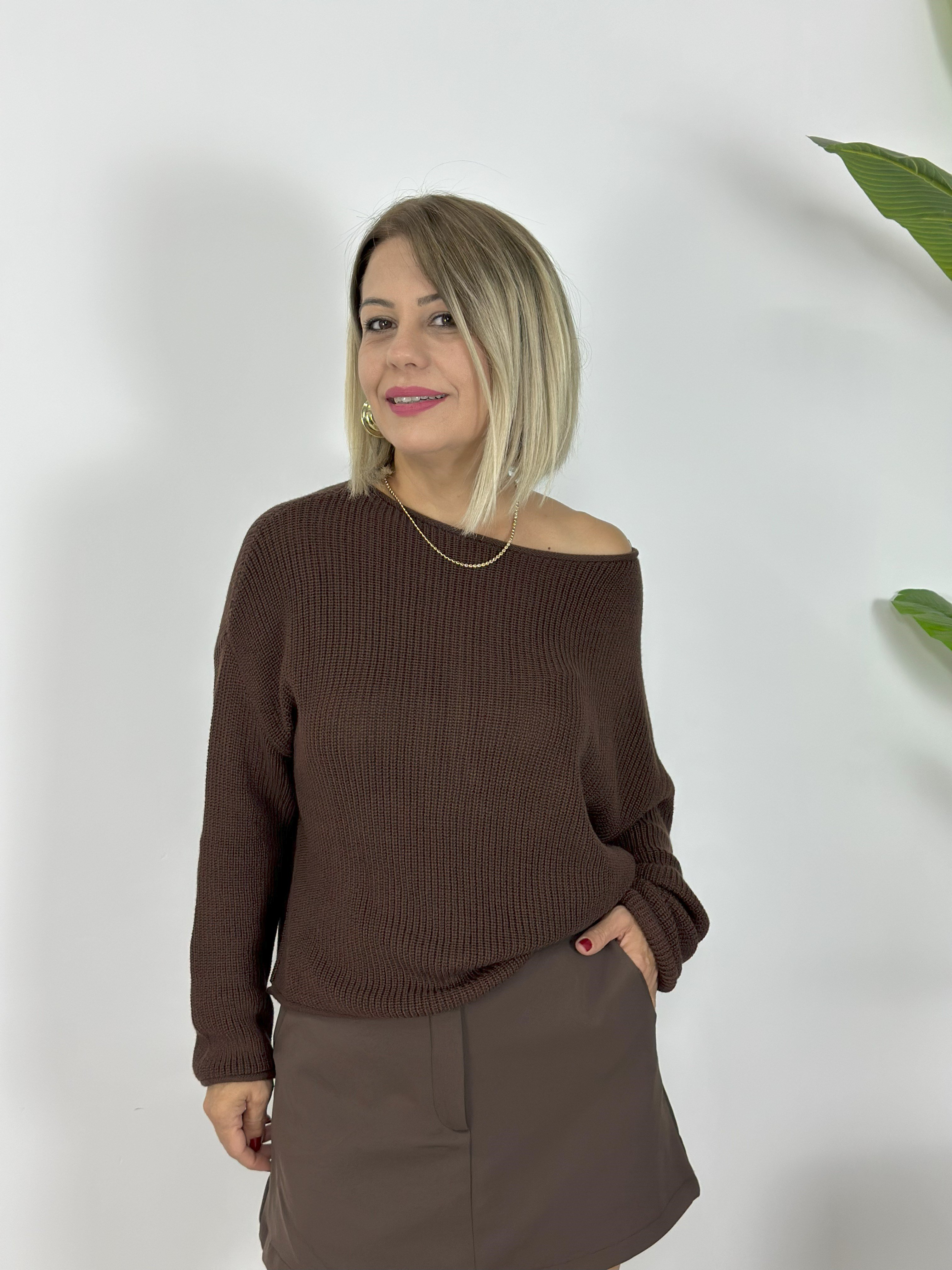 804 KAYIK YAKA, RİBANA ÖRGÜ TRİKO