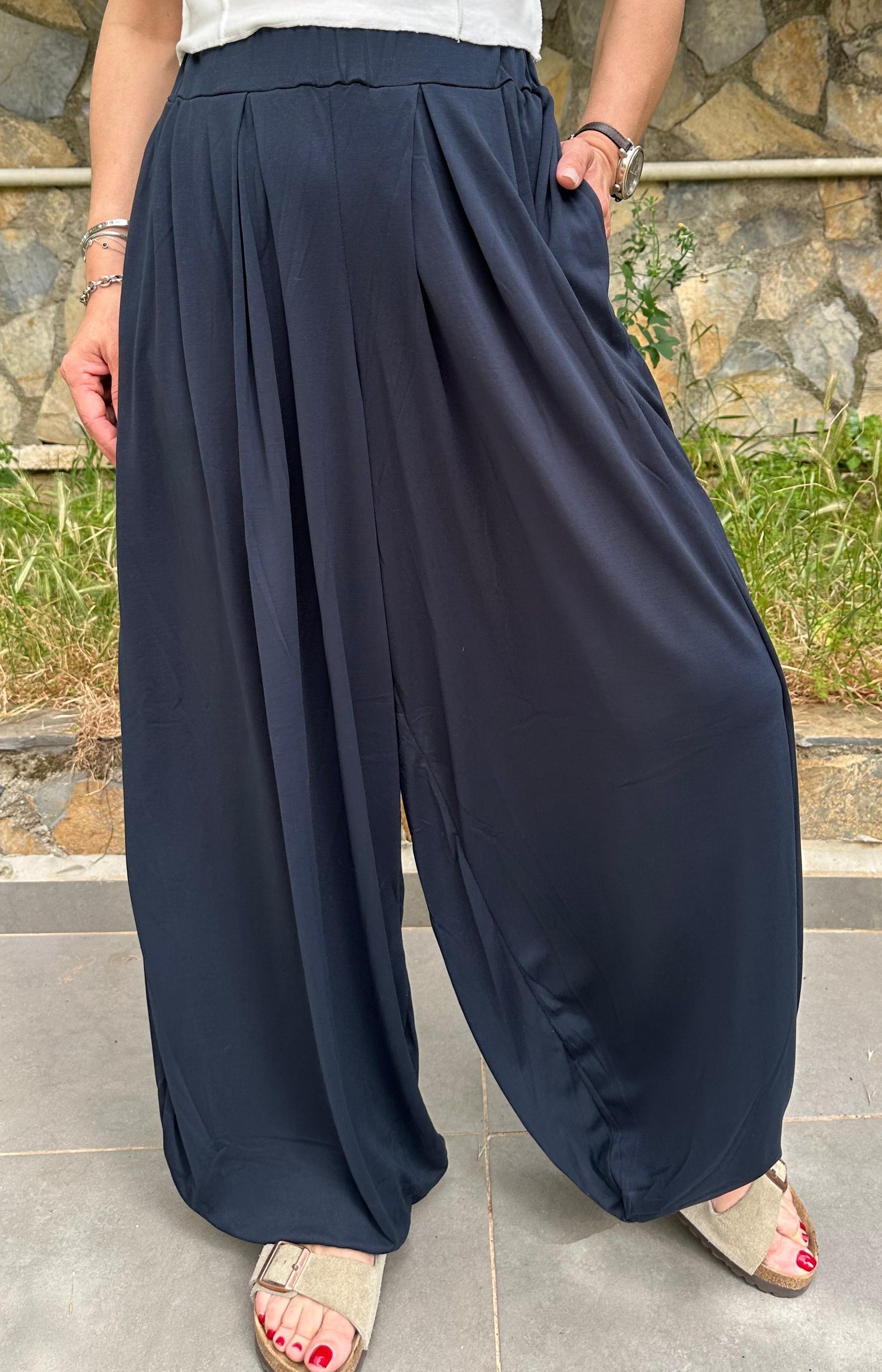 910 BEL PİLE MODAL ŞALVAR
