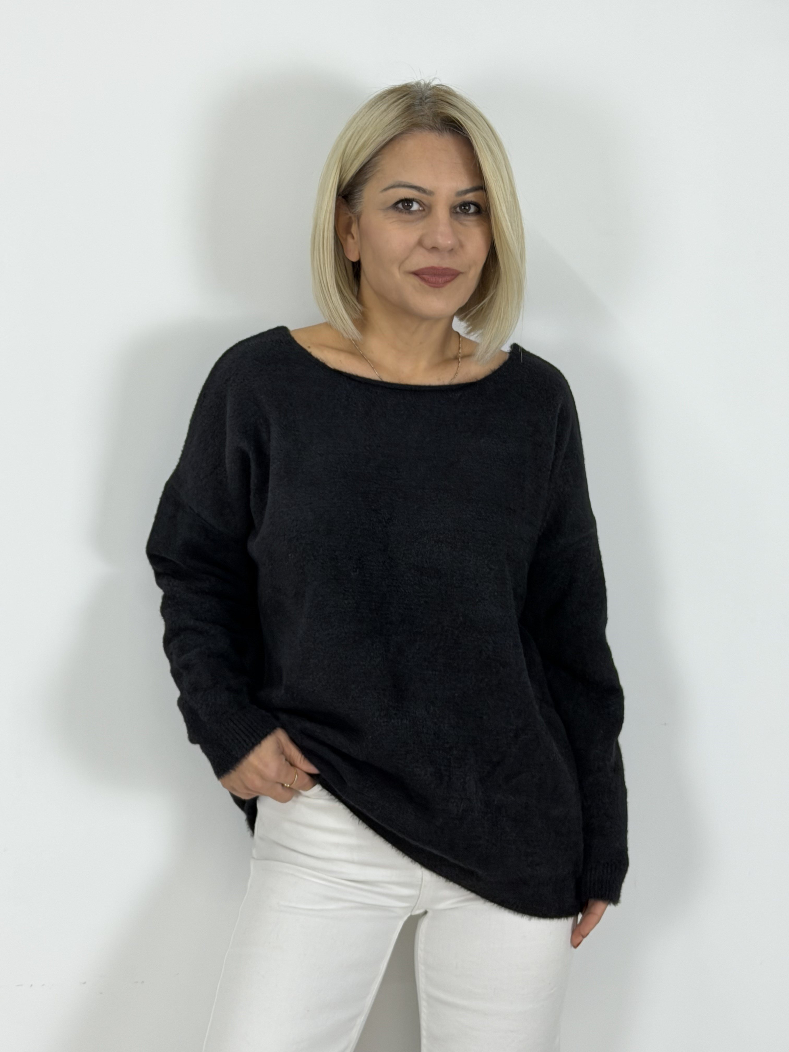 ZR83 KAYIK YAKA ANGORA TRİKO