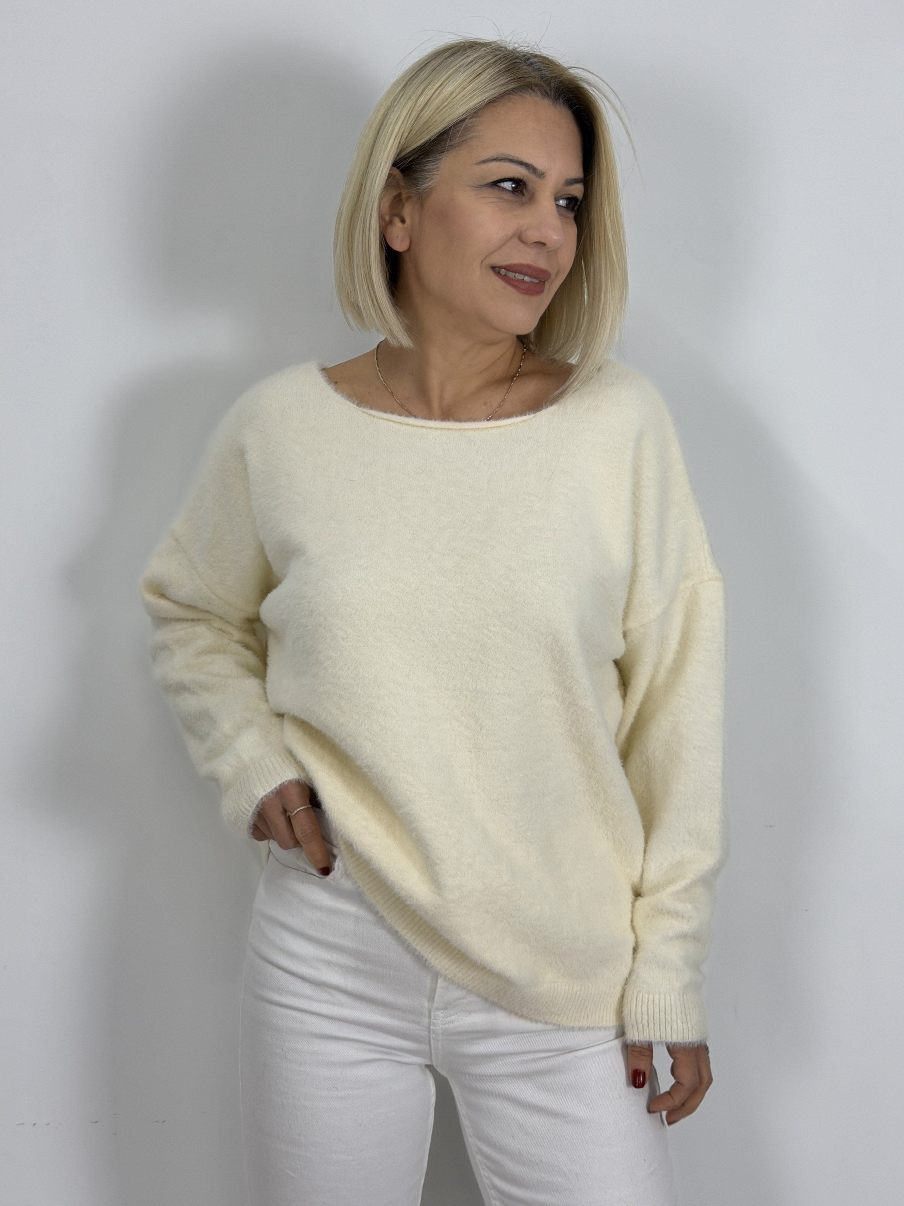 ZR83 KAYIK YAKA ANGORA TRİKO