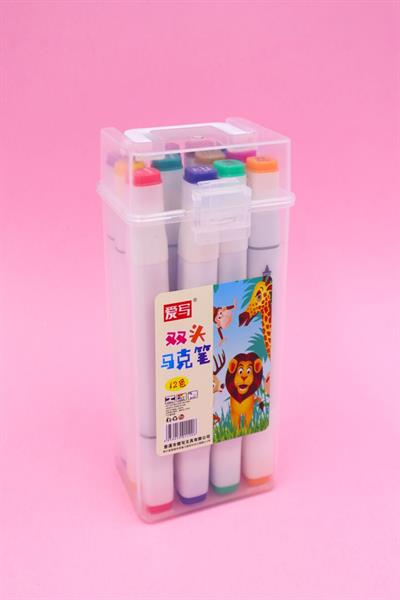 12li Twin Brush Marker