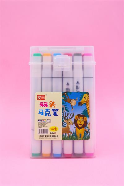 24lü Twin Brush Marker