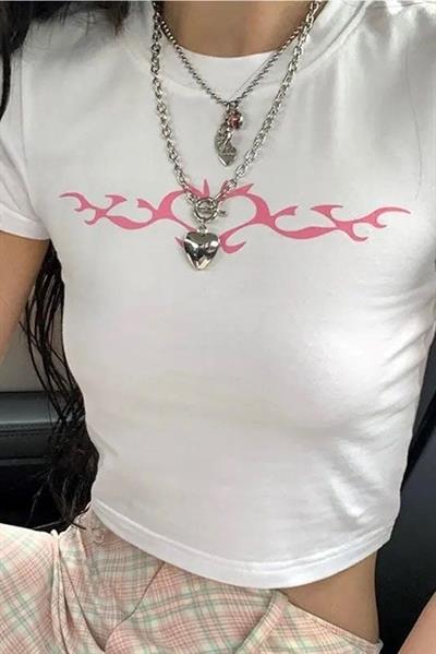 Beyaz Clawed Heart Crop