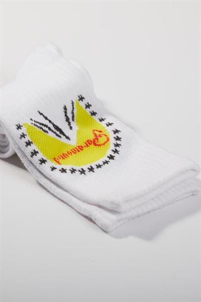 Beyaz Paramoud Çorap