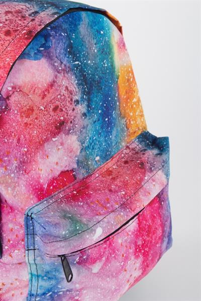 Renkli Galaxy Sırt Çantası
