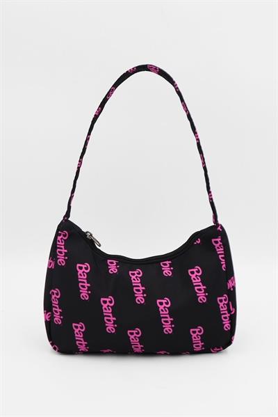 Siyah Barbie Kolaj Baget Çanta