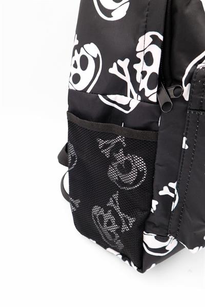 Siyah Kurukafa Kolaj Sırt Çantası