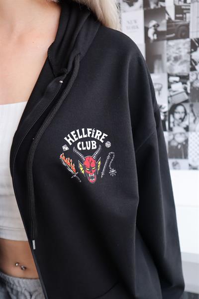 Stranger Things Hellfire Club Hırka