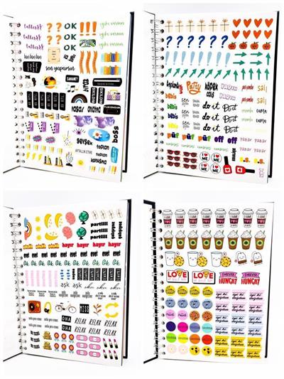 Telli Planlayıcı Defter Ajanda - Astronomi Tarot